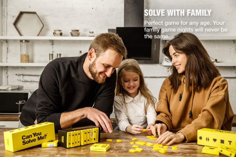 Can You Solve Me? 12 Puzzle Gift Set - Challenging Tangram, IQ Toy, Brainteaser, Mind Game for Children + Adults -Includes 12 Geometric Shapes & 3 Varying Difficulties (Family Game Nights, Desktoy) - Image 4